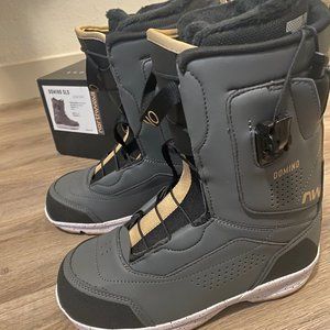 New NWT Northwave DOMINO SLS - 2023 Snowboard Boots in DARK GREY SIZE US8 250